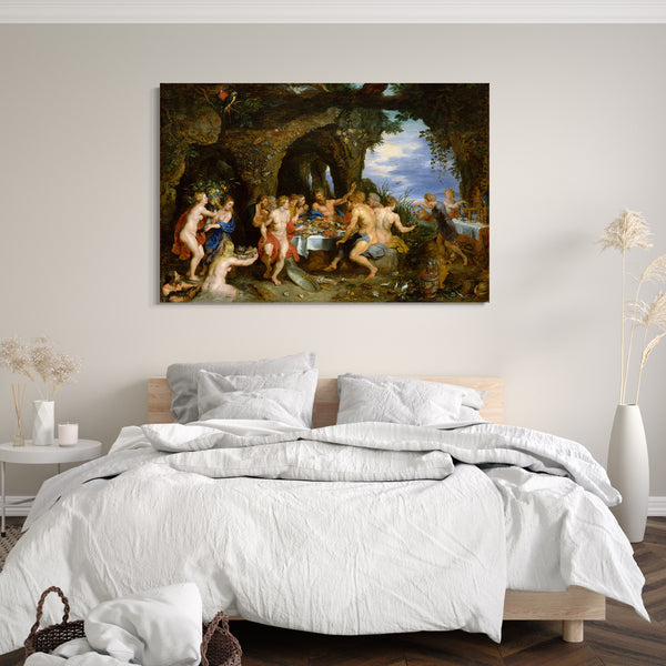 Leinwandbild Peter Paul Rubens - Das Fest von Acheloüs