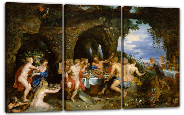 Leinwandbild Peter Paul Rubens - Das Fest von Acheloüs
