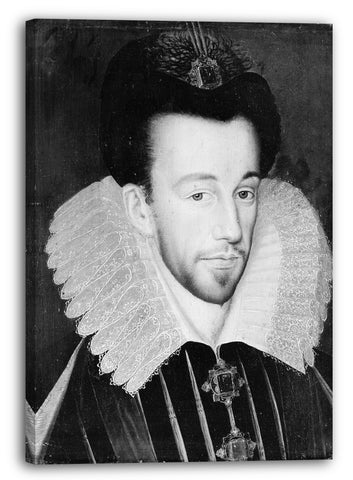 Leinwandbild Französischer Maler - Henri III. (1551-1589), König von Frankreich
