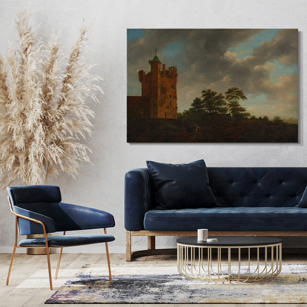 Leinwandbild Emanuel Murant - Das alte Schloss