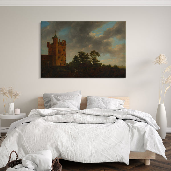 Leinwandbild Emanuel Murant - Das alte Schloss