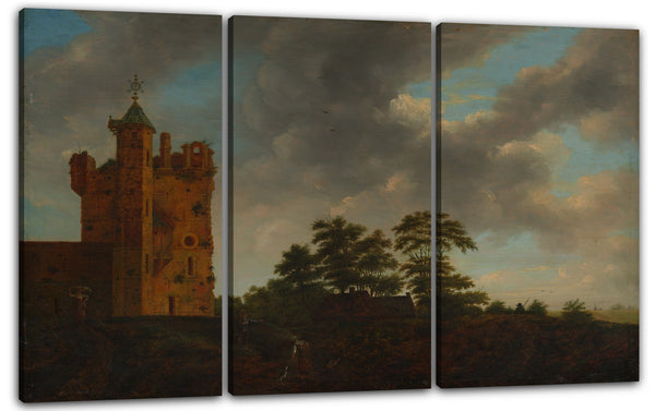 Leinwandbild Emanuel Murant - Das alte Schloss