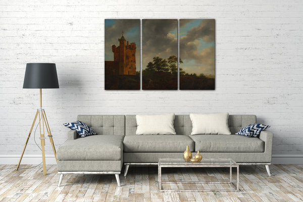 Leinwandbild Emanuel Murant - Das alte Schloss