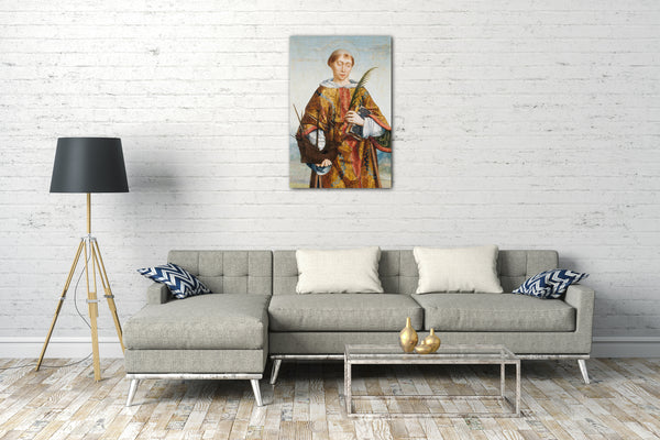 Leinwandbild Frei Carlos - St. Vincent, Schutzpatron von Lissabon