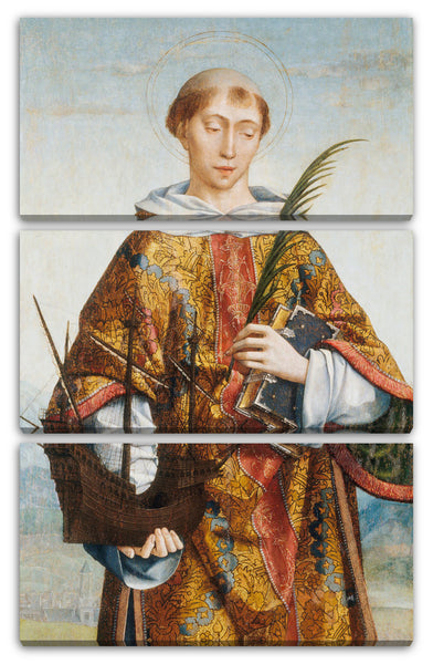 Leinwandbild Frei Carlos - St. Vincent, Schutzpatron von Lissabon