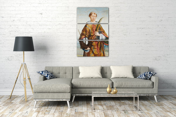 Leinwandbild Frei Carlos - St. Vincent, Schutzpatron von Lissabon