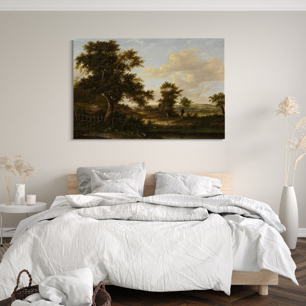 Leinwandbild Patrick Nasmyth - In der Nähe von Penshurst, Kent