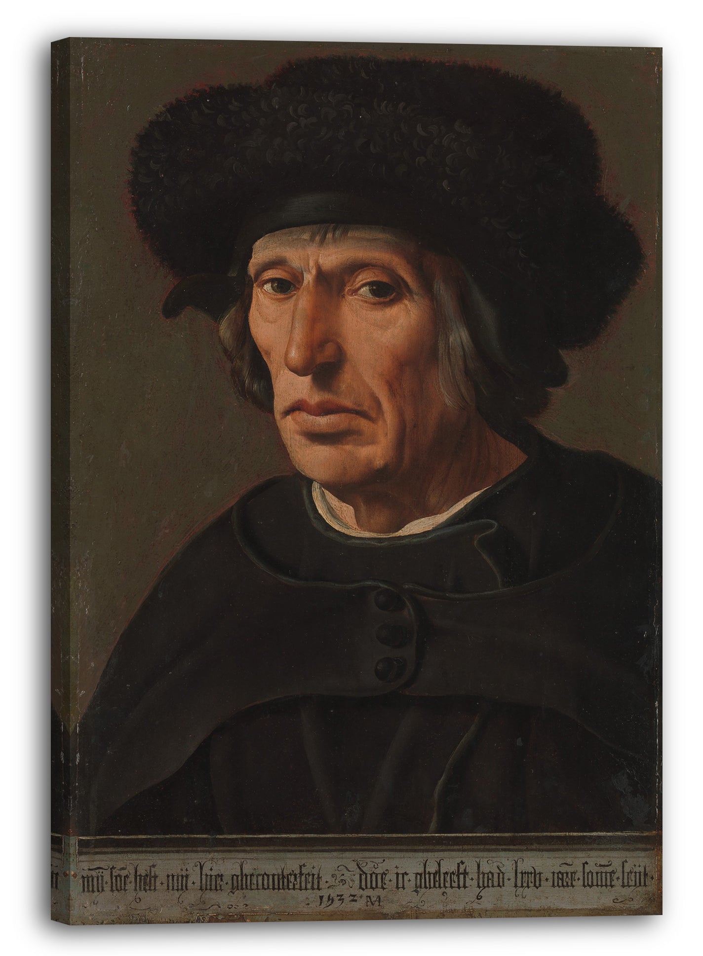 Leinwandbild Maarten van Heemskerck - Jacob Willemsz. van Veen (1456-1535), der Vater des Künstlers