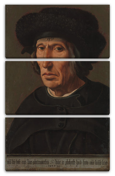 Leinwandbild Maarten van Heemskerck - Jacob Willemsz. van Veen (1456-1535), der Vater des Künstlers