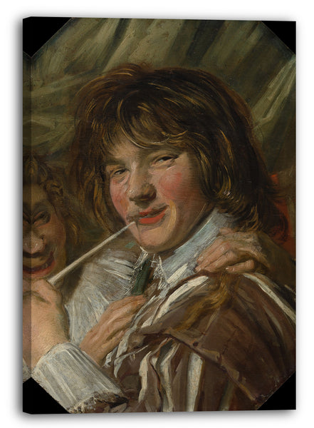 Leinwandbild Frans Hals - Der Raucher