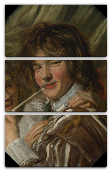 Leinwandbild Frans Hals - Der Raucher
