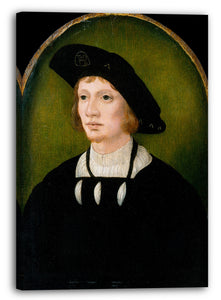 Leinwandbild Niederländischer Maler - Portrait eines Mannes