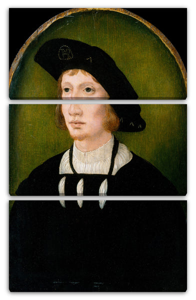 Leinwandbild Niederländischer Maler - Portrait eines Mannes