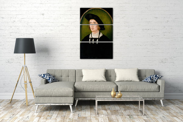Leinwandbild Niederländischer Maler - Portrait eines Mannes