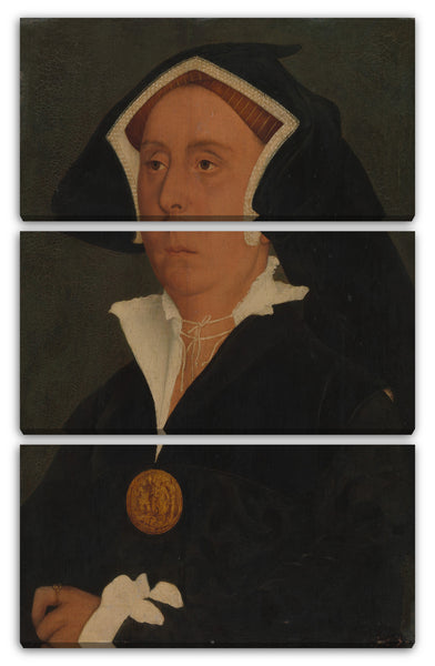 Leinwandbild Workshop von Hans Holbein dem Jüngeren - Lady Rich (Elizabeth Jenks, starb 1558)