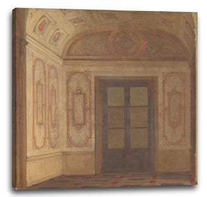 Leinwandbild Jules-Edmond-Charles Lachaise - Design für den Vorraum des Chateau de Lude (Sarthe)