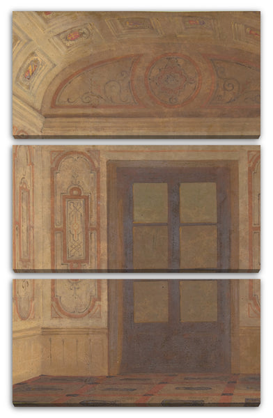 Leinwandbild Jules-Edmond-Charles Lachaise - Design für den Vorraum des Chateau de Lude (Sarthe)