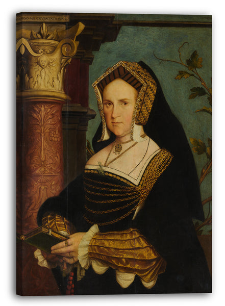 Leinwandbild Kopie nach Hans Holbein der Jüngere - Lady Guildford (Mary Wotton, geb. 1500)