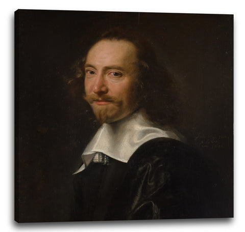Leinwandbild Abraham de Vries - Portrait eines Mannes