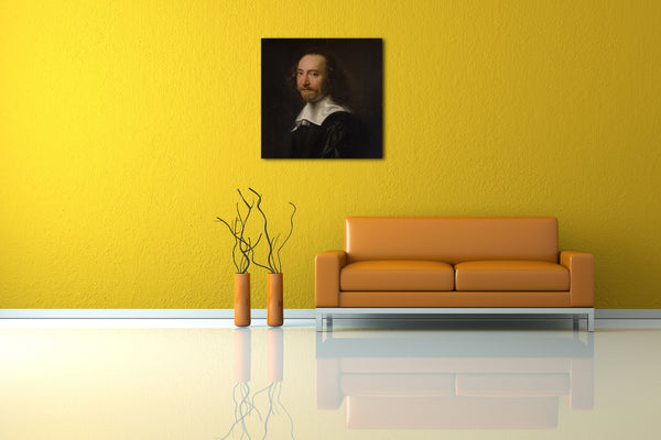 Leinwandbild Abraham de Vries - Portrait eines Mannes