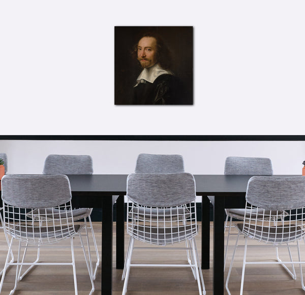 Leinwandbild Abraham de Vries - Portrait eines Mannes