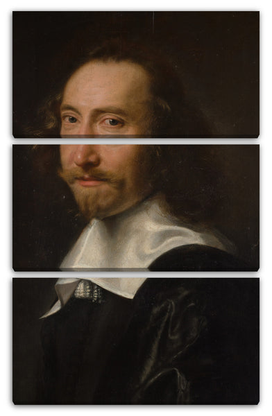 Leinwandbild Abraham de Vries - Portrait eines Mannes