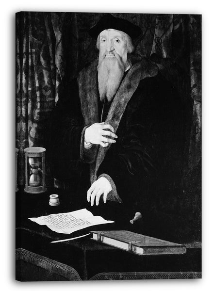 Leinwandbild Niederländischer Maler (datiert 1539) - Porträt eines Mannes, möglicherweise Jean de Langeac (gestorben 1541), Bischof von Limoges