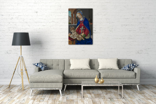 Leinwandbild Filippino Lippi - Madonna und Kind