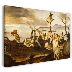 Leinwandbild Piero di Cosimo - Die Rückkehr von der Jagd