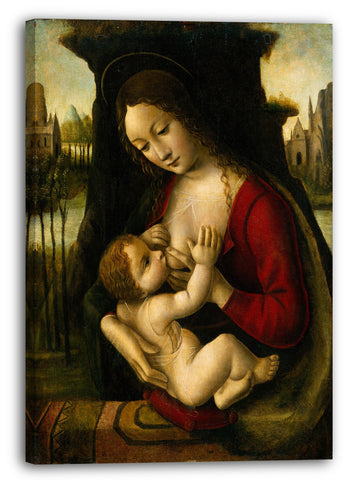 Leinwandbild Bernardino dei Conti - Madonna und Kind