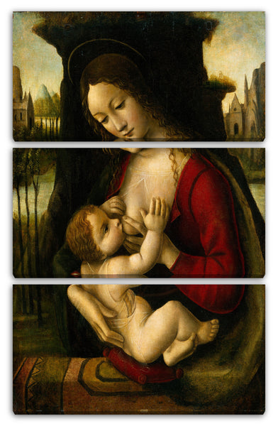 Leinwandbild Bernardino dei Conti - Madonna und Kind