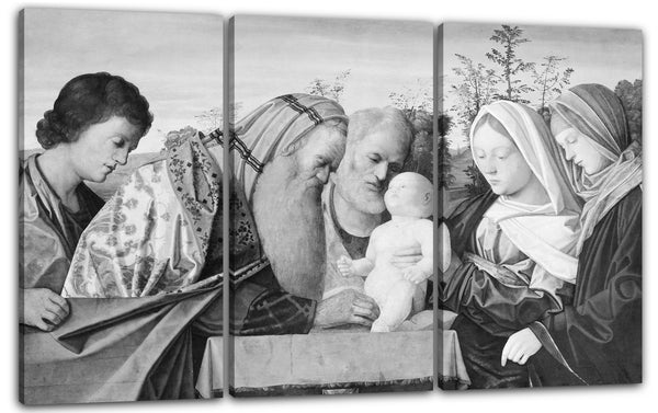 Leinwandbild Werkstatt von Giovanni Bellini - Die Beschneidung