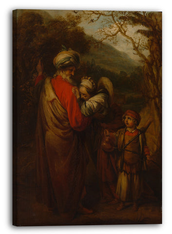 Leinwandbild Barent Fabritius - Abraham Entlassung von Hagar und Ismael