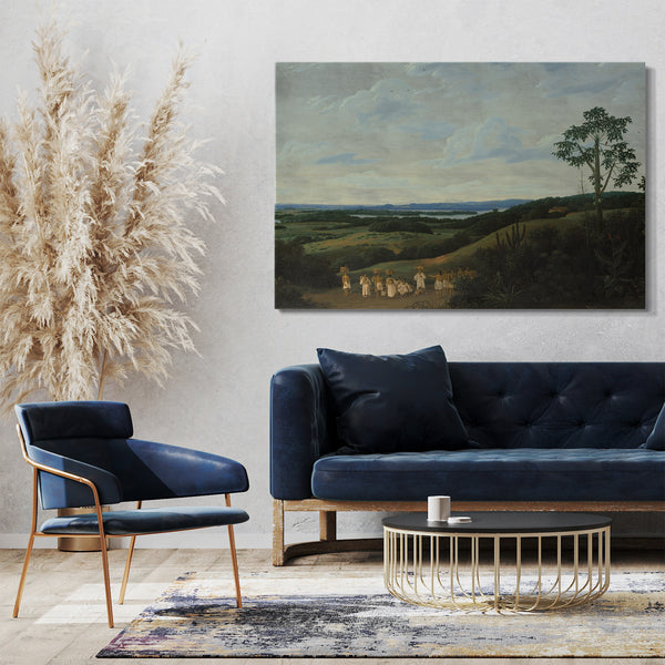 Leinwandbild Frans Post - Eine brasilianische Landschaft