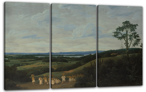 Leinwandbild Frans Post - Eine brasilianische Landschaft