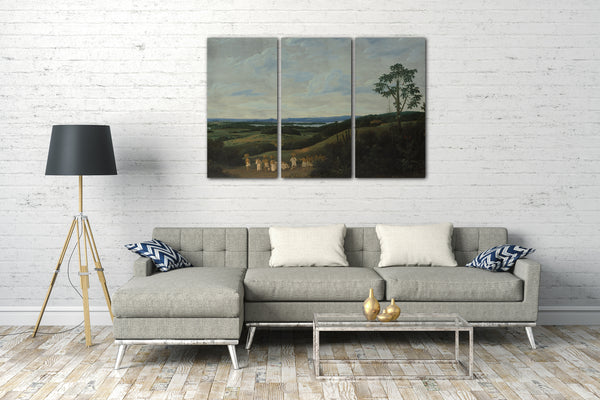 Leinwandbild Frans Post - Eine brasilianische Landschaft