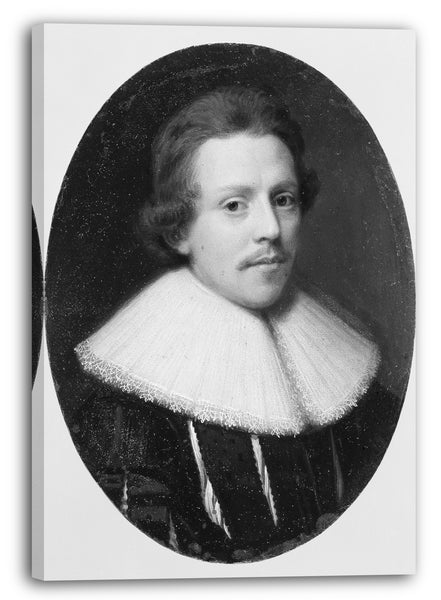 Leinwandbild David Baudringhien - Portrait eines Mannes