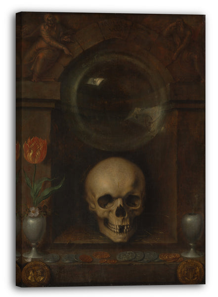 Leinwandbild Jacques de Gheyn II - Vanitas Stillleben