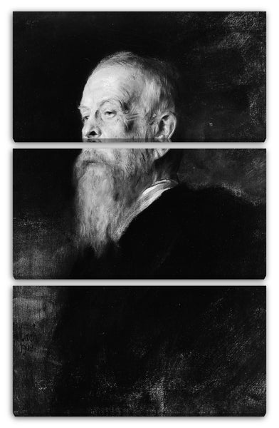 Leinwandbild Franz von Lenbach - Prinzregent Luitpold von Bayern (1821-1912)