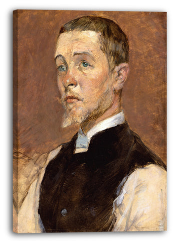 Leinwandbild Henri de Toulouse-Lautrec - Albert (René) Grenier (1858-1925)