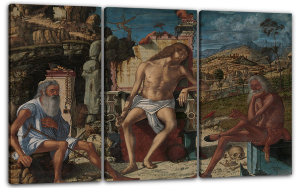 Leinwandbild Vittore Carpaccio - Die Meditation über die Passion