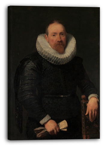 Leinwandbild Anthony van Dyck - Portrait eines Mannes