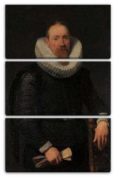 Leinwandbild Anthony van Dyck - Portrait eines Mannes