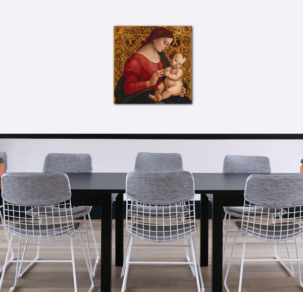Leinwandbild Luca Signorelli - Madonna und Kind