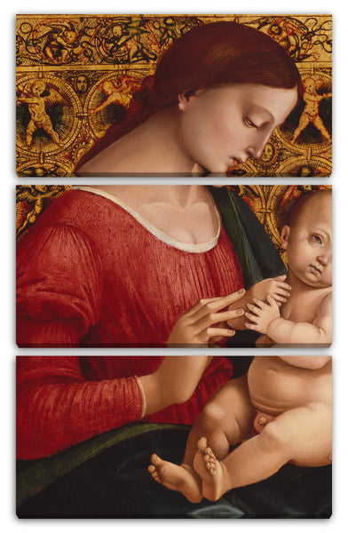 Leinwandbild Luca Signorelli - Madonna und Kind