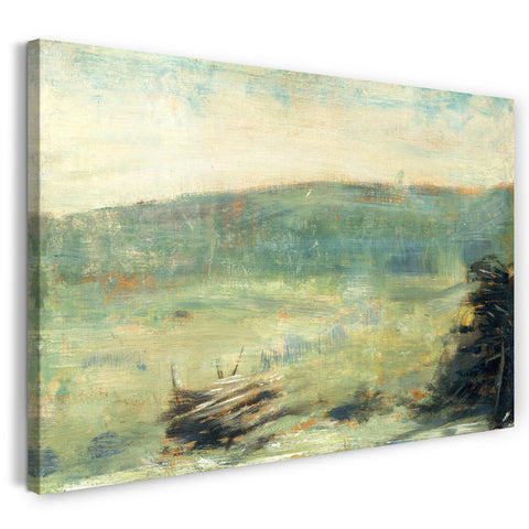 Leinwandbild Georges Seurat - Landschaft in Saint-Ouen