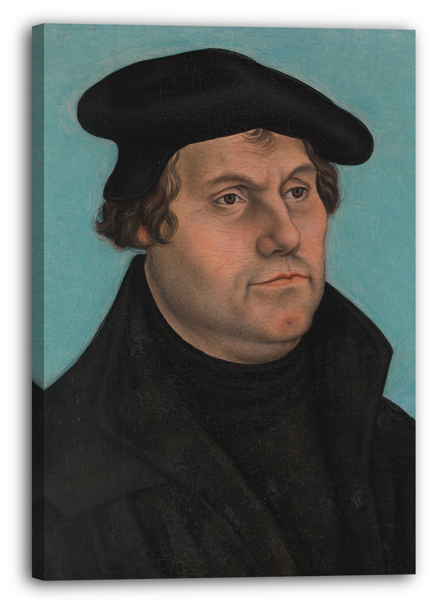Leinwandbild Workshop von Lucas Cranach dem Älteren - Martin Luther (1483-1546)