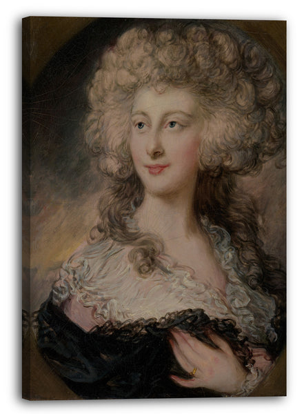 Leinwandbild Gainsborough Dupont - Anne Elizabeth Cholmley (1769-1788), spätere Dame Mulgrave