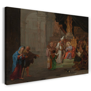 Leinwandbild Abraham Hondius - Christus unter den Ärzten