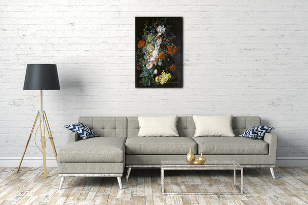 Leinwandbild Margareta Haverman - Eine Vase mit Blumen